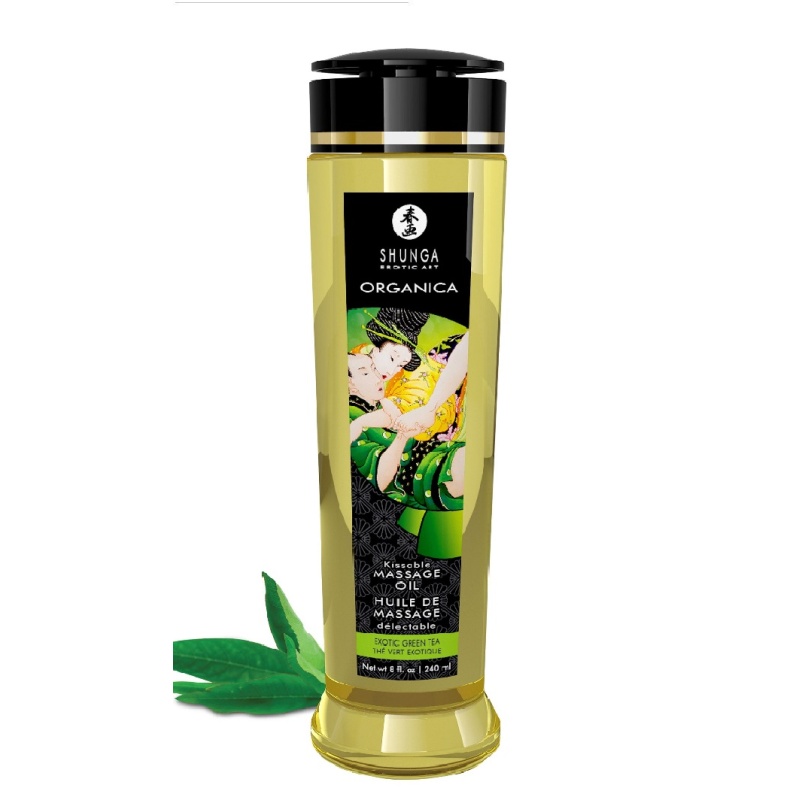 SHUNGA ORGANIC OIL GREEN TEA 240ML