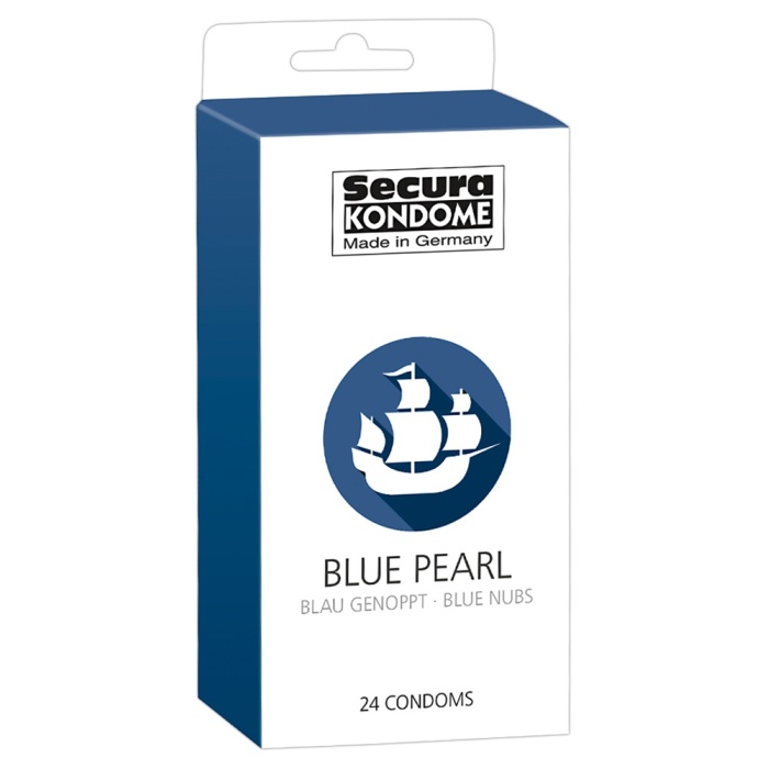 SECURA BLUE PEARL CONDOM 24PCS
