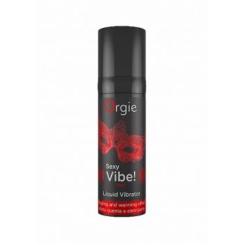 ORGIE SEXY VIBE! HOT LIQUID VIBRATOR – lvl 8 – 15ml