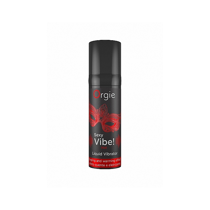 ORGIE SEXY VIBE! HOT LIQUID VIBRATOR – lvl 8 – 15ml