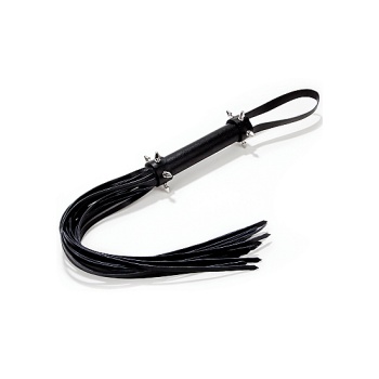 SPIKED LEATHER WHIP