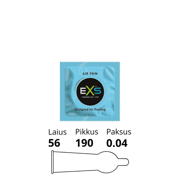 EXS AIR THIN CONDOM 1tk