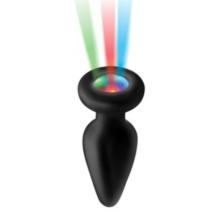 SILICONE LIGHT-UP MEDIUM ANAL PLUG