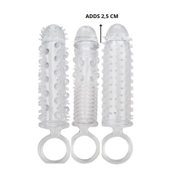 TEXTURED EXTENSION SET 3 PCS