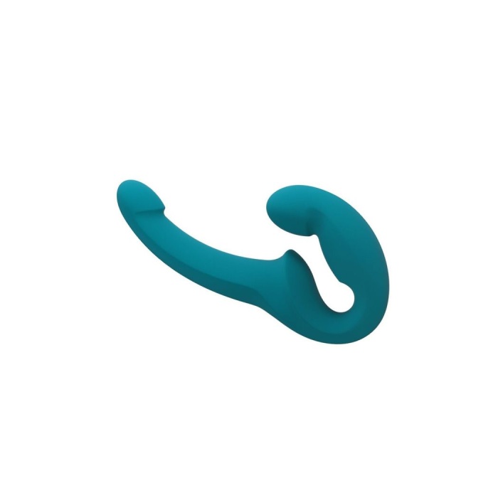 F SHARE LITE DOUBLE DILDO SEA BLUE