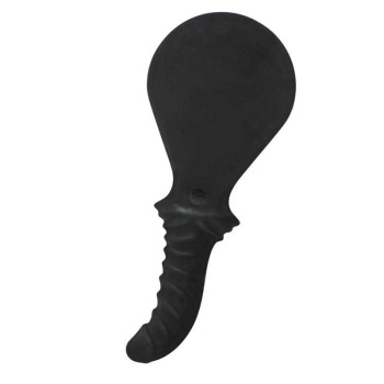 F BÜCK DICH SILICONE PADDLE + DILDO BLACK