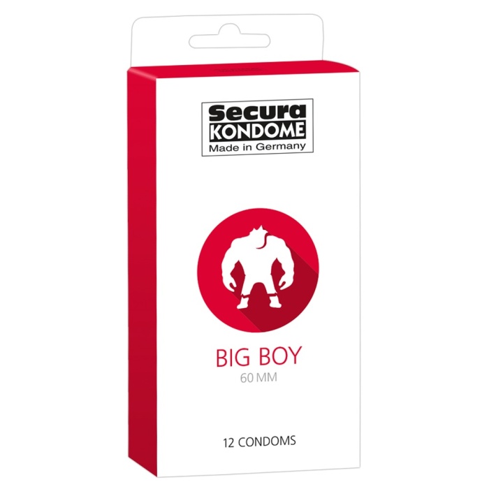 SECURA BIG 60MM CONDOM 12PCS