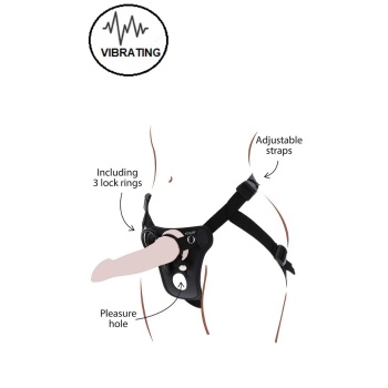 STRAP-ON PLEASURE HARNESS