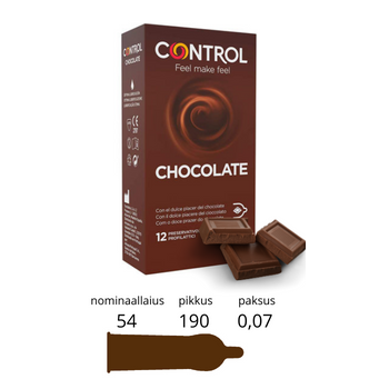 CONTROL CHOCOLATE CONDOMS 12TK
