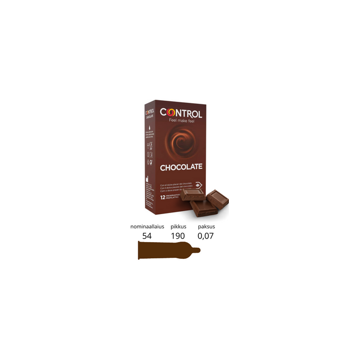 CONTROL CHOCOLATE CONDOMS 12TK