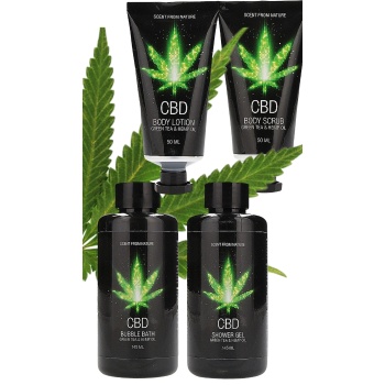 CBD BATH AND SHOWER LUXE GIFT SET