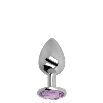 OHMAMA ANAL PLUG WITH VIOLET CRYSTAL L