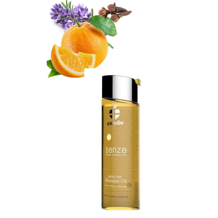 SWEDE - HERBAL APHRODISIAC MASSAGE OIL SEDUCTION 75 ML