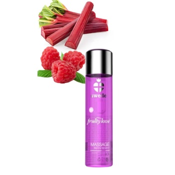 SWEDE WARMING MASSAGE LOTION Raspberry Rhubarb 60ml