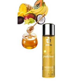 SWEDE WARMING MASSAGE LOTION Tropical Fruits Honey 60ml