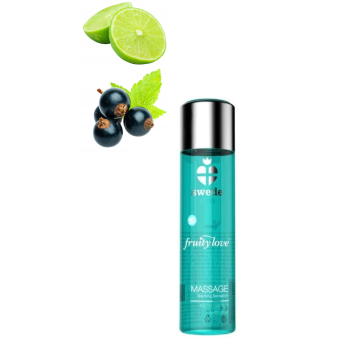 SWEDE WARMING MASSAGE LOTION Black Currant Lime 60ml