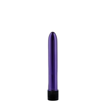 RETRO SLIMLINE VIBRATOR 17CM PURPLE