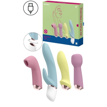 SATISFYER MARVELOUS FOUR AIR PULSE + VIBRATOR SET
