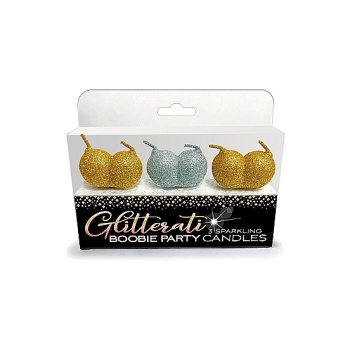 GLITTERATI BOOBIE CANDLE SET