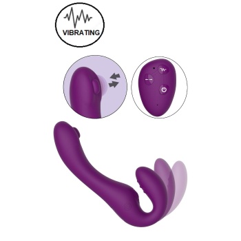 STRAPLESS STRAP-ON PULSE VIBE