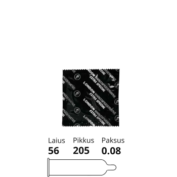 LONDON CONDOM EXTRA SAFE 1 PCS