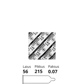 LONDON CONDOM LARGE 1 PCS