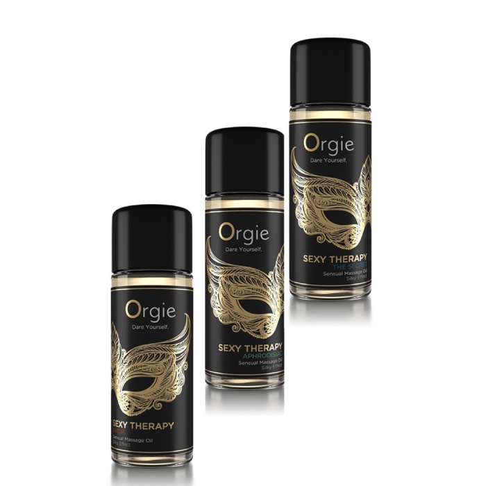 ORGIE SEXY THERAPY MASSAGE OIL 3x30ml