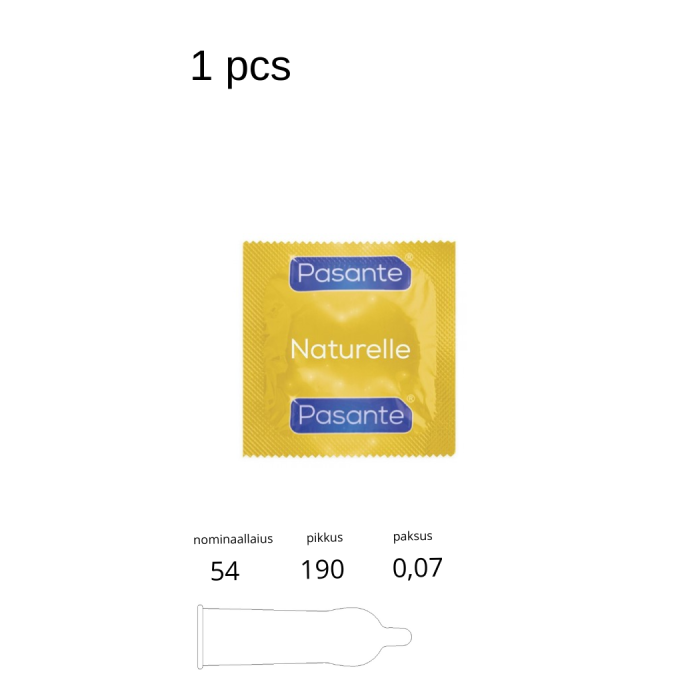 PASANTE CONDOM NATURELLE 1TK
