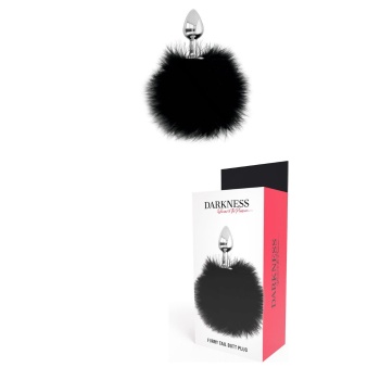 DARKNESS FURRY TAIL BUTT PLUG
