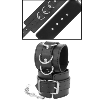 DARKNESS BLACK HANDCUFFS