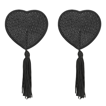 COQUETTE NIPPLE COVERS BLACK