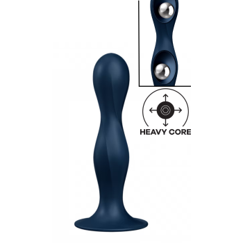 SATISFYER DOUBLE BALL-R DARK BLUE