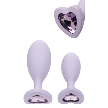 FIRST TIME CRYSTAL BOOTY DUO VIOLET