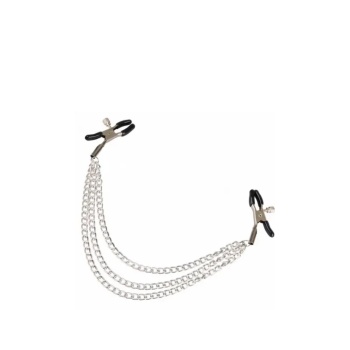 FS NIPPLE CLAMPS WITH THREE-TIER CHAIN