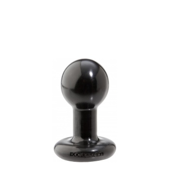 ROUND BUTTPLUG SMALL BLACK