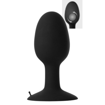 WEIGHTED BUTT PLUG - LARGE 14 CM