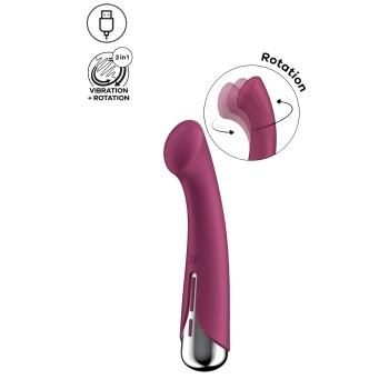 SATISFYER SPINNING G-SPOT 1 RED