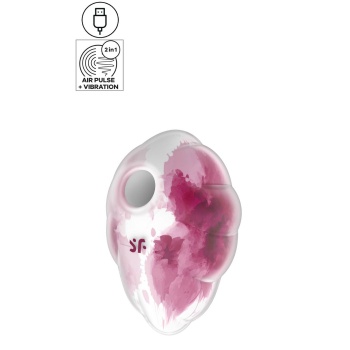 SATISFYER CLOUD DANCER WHITE/PURPLE