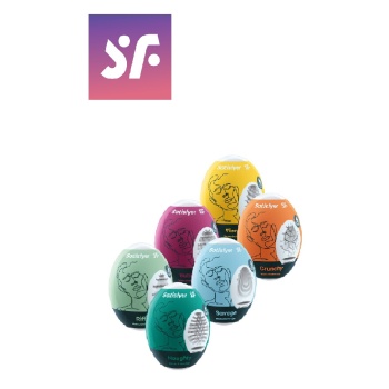 SATISFYER MASTURBATOR EGGS 6 PCS