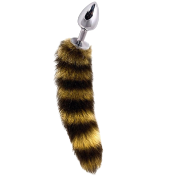 JEWELLERY SMALL SILVER STRIPE TAIL