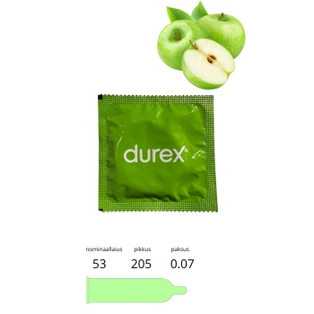 DUREX PLEASURE FRUITS 1TK ÕUN