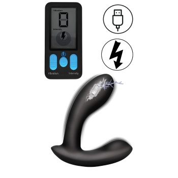 E-STIM VIBRATING BUTT PLUG