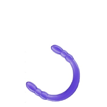 DOUBLE DIGGER DONG 45CM purple