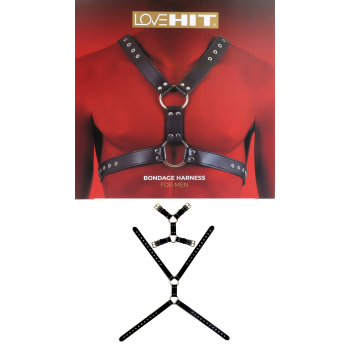 LOVEHIT MEN'S CHEST HARNESS MOD. 5