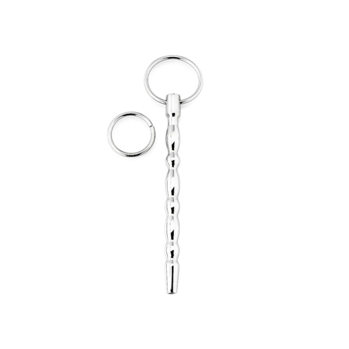 ZENN RIBBED PENIS PLUG 115 mm