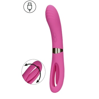 DOUBLE-SIDED FLAPPING AND G-SPOT VIBRATOR