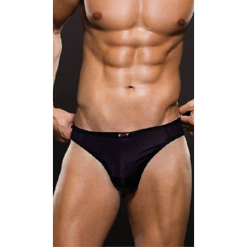 ENVY MICROFIBER THONG BLACK