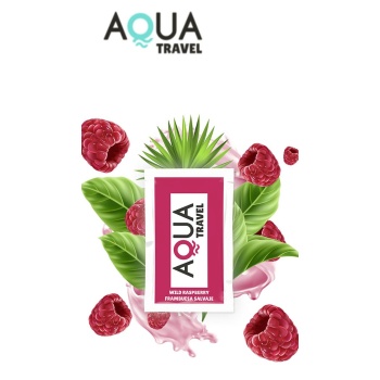 RASPBERRY FLAVOR 6 ML WATERBASED LUBRICANT AQUA TRAVEL