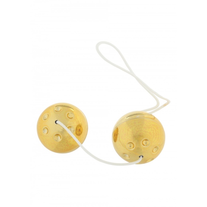 GOLD METAL BALLS