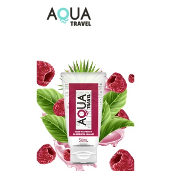 AQUA TRAVEL WATERBASED RASPBERRY FLAVORED 50 ml